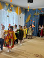 Осенний утренник у детей подготовительной группы "Рябинка"
