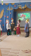 Осенний утренник у детей подготовительной группы "Рябинка"