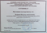 Участие в вебинарах, научных конференциях и педагогических чтениях