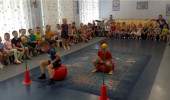 Развлечение "Богатырские забавы"