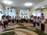 Посвящение в юные железнодорожники (подготовительная группа)