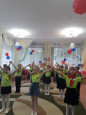 Посвящение детей в юные волонтеры.