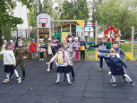 Военный парад-дошколят "Я-гражданин своей страны. Я-патриот"