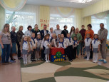 Посвящение в юные железнодорожники, приуроченное к 20-летию  создания компании ОАО "РЖД" 