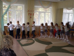 Посвящение в юные железнодорожники, приуроченное к 20-летию  создания компании ОАО "РЖД" 