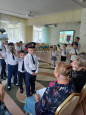 Посвящение в юные железнодорожники, приуроченное к 20-летию  создания компании ОАО "РЖД" 