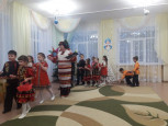 Праздник "Рождественский вечерок" (в рамках работы "Школы для родителей")  подготовительная-1