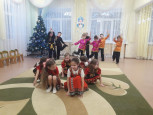 Праздник "Рождественский вечерок" (в рамках работы "Школы для родителей")  подготовительная-1
