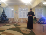 Праздник "Рождественский вечерок" (в рамках работы "Школы для родителей")  подготовительная-1