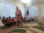 Праздник "Рождественский вечерок" (в рамках работы "Школы для родителей")  подготовительная-1