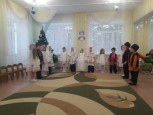 Праздник "Рождественский вечерок" (в рамках работы "Школы для родителей")  подготовительная-1