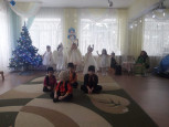 Праздник "Рождественский вечерок" (в рамках работы "Школы для родителей")  подготовительная-1
