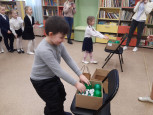 Экскурсия в библиотеку №20, посвященная Дню защитника отечества.