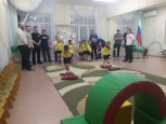 Школа для родителей. Праздник, посвященный 23 февраля "Зарница" старшая 1