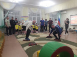 Школа для родителей. Праздник, посвященный 23 февраля "Зарница" старшая 1