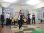 Школа для родителей. Праздник, посвященный 23 февраля "Зарница" старшая 1