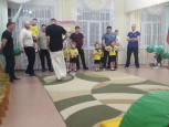 Школа для родителей. Праздник, посвященный 23 февраля "Зарница" старшая 1