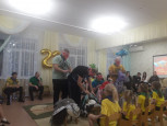 Школа для родителей. Праздник, посвященный 23 февраля "Зарница" старшая 2