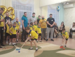 Школа для родителей. Праздник, посвященный 23 февраля "Зарница" старшая 2