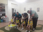Школа для родителей. Праздник, посвященный 23 февраля "Зарница" старшая 2