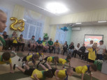 Школа для родителей. Праздник, посвященный 23 февраля "Зарница" старшая 2