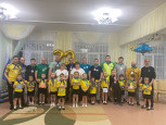Школа для родителей. Праздник, посвященный 23 февраля "Зарница" старшая 2