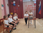 Спортивное развлечение, посвященное 23 февраля. Старшая 3