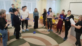 Интеллектуальная олимпиада "Умники и умницы" (дети+родители), воспитатель Медведева Л.А.