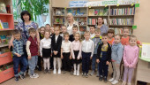 Экскурсия в библиотеку №20, посвященная Дню славянской письменности.