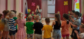 Праздник совместно с библиотекой №2 "Путешествие в летний лес" (по сказкам)