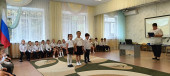 Посвящение в юные железнодорожники. Подготовительные группы 1, 2.