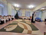 Праздник Рождество Христово (1 корпус подготовительная группа - 1, воспитатели Кузнецова Т.А., Куркула Е.Ю.)