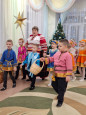 Праздник Рождество Христово (1 корпус подготовительная группа - 2, воспитатели Медведева Л.А., Бондарцева Т.В.)