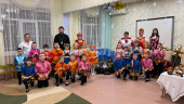 Праздник Рождество Христово (1 корпус подготовительная группа - 2, воспитатели Медведева Л.А., Бондарцева Т.В.)