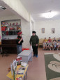Совместное мероприятие с библиотекой №5 "Час мужества"