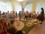 Совместное мероприятие с библиотекой №5, сказка "Конек Горбунок"