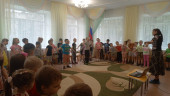 Совместное мероприятие с библиотекой №5, сказка "Конек Горбунок"