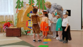 Театрализация сказки "Теремок" с элементами здоровьесберегающих технологий (открытое занятие).
