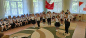Утренник, посвященный 80-летию Победы в Великой Отечественной войне "Поклонимся великим тем годам..."