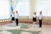 В РЖД детский сад №24 торжественно открыли "Островок памяти" - часть 1