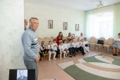 В РЖД детский сад №24 торжественно открыли "Островок памяти" - часть 1