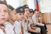 Посвящение в юные железнодорожники. Подготовительная группа 1