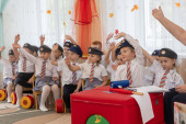 Посвящение в юные железнодорожники. Подготовительная группа 1