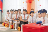 Посвящение в юные железнодорожники. Подготовительная группа 1