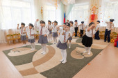 Посвящение в юные железнодорожники. Подготовительная группа 1