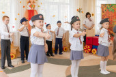Посвящение в юные железнодорожники. Подготовительная группа 1