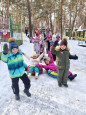 Зимние забавы (инструктор по физкультуре Белокурова А.Н.)
