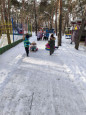 Зимние забавы (инструктор по физкультуре Белокурова А.Н.)
