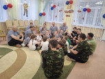 Праздник "Зарница", посвященный 23 февраля (совместно с родителями, старшая группа - 1) 