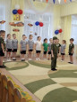 Праздник "Зарница", посвященный 23 февраля (совместно с родителями, старшая группа - 1) 